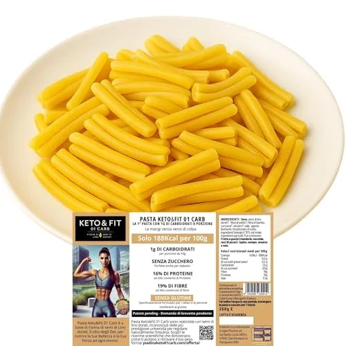Keto 01 Carb Casarecce pasta keto 250g low carb