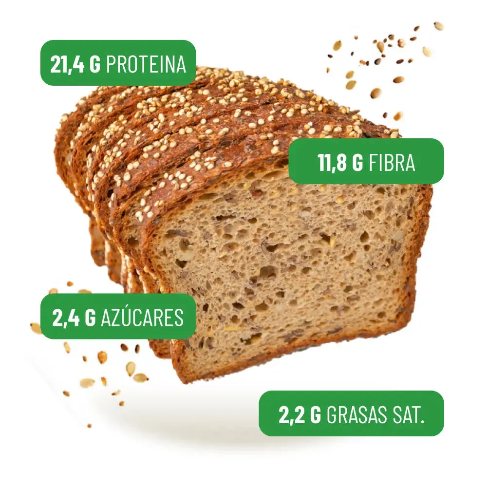 Protein K Pane Proteico Semi 450 g basso contenuto carboidrati