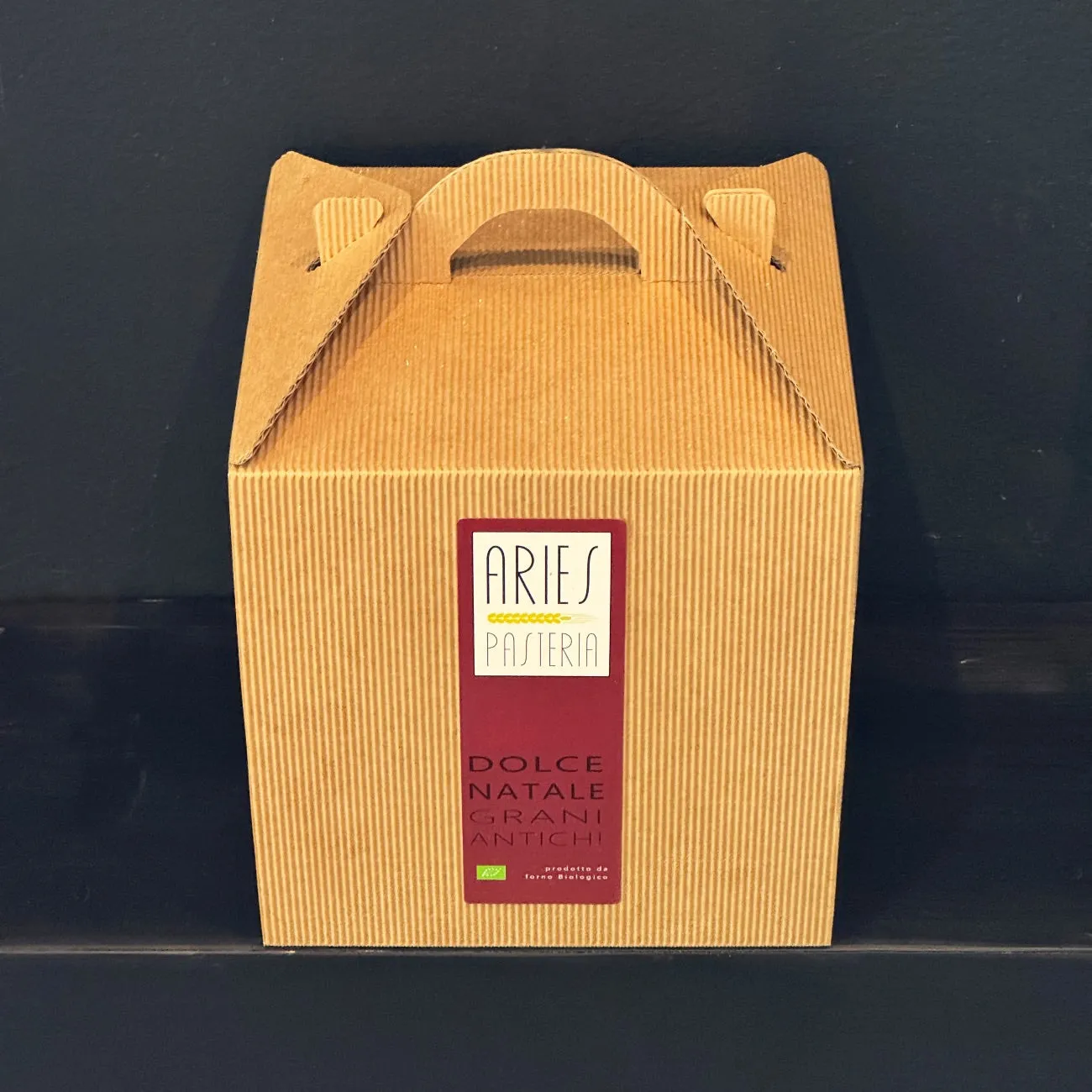 Aries Pasteria Grani Antichi panettone Natale 750 g bio