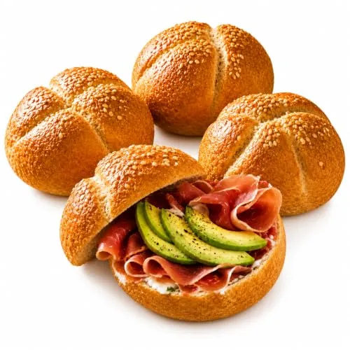 Keto 01 Carb pan rosetta 3x120g 1g carboidrati senza glutine