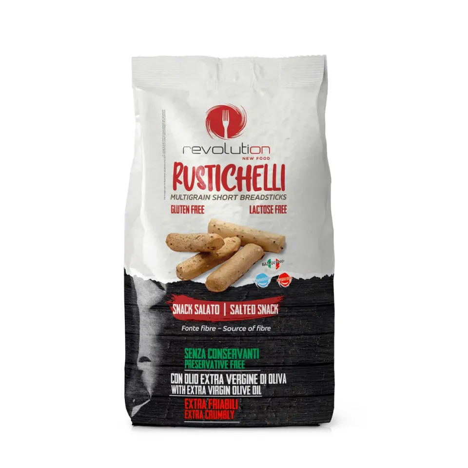 Revolution Food Rustichelli senza glutine 200g