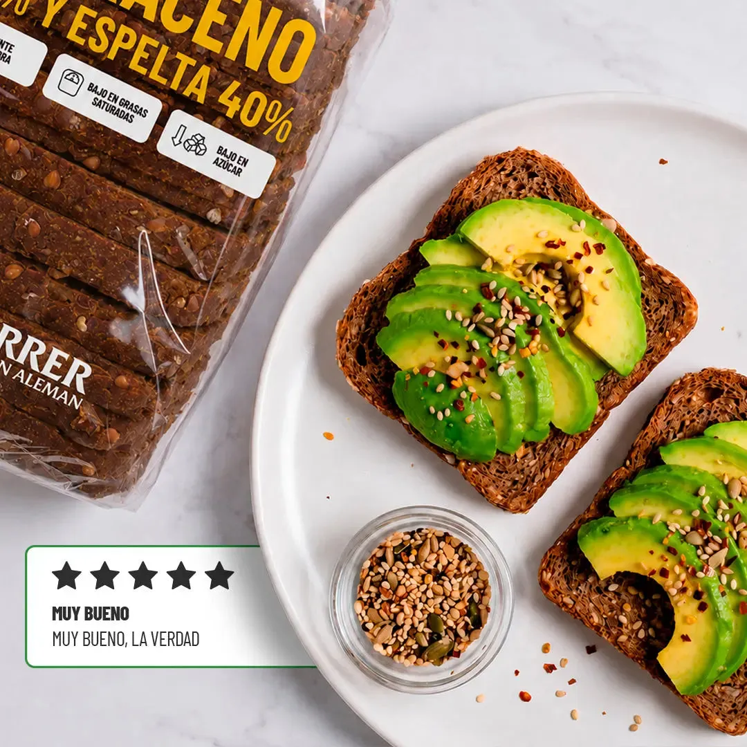 Protein K Pane Saraceno Spelta 450g proteico