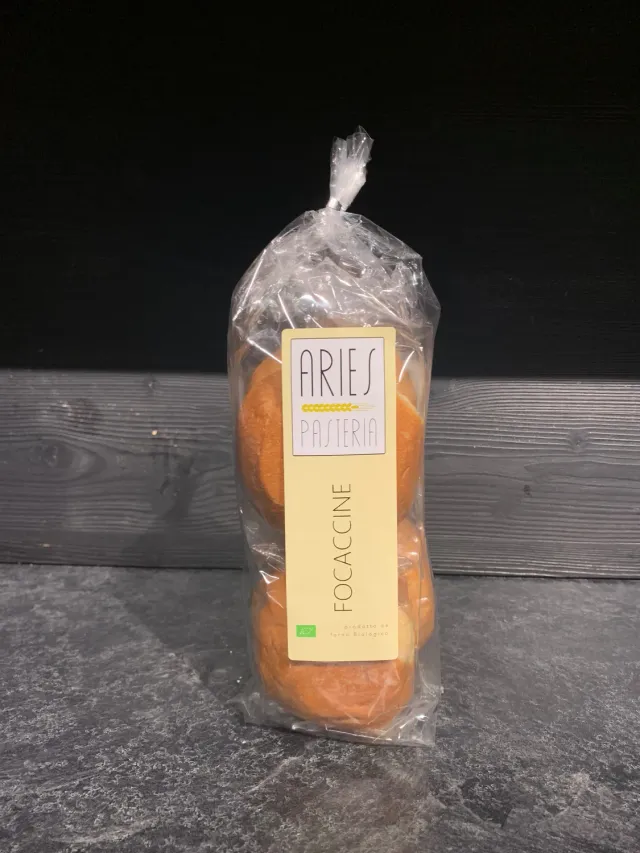 Aries Pasteria Focaccine 200 g Lievito Madre Bio