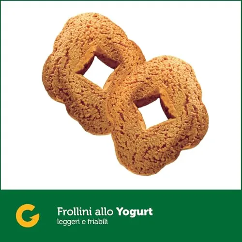 Giusto Frollini Yogurt Biscotti 250 g senza glutine