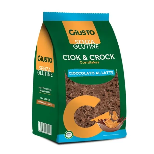 Giusto Ciok & Croc Snack Cereali 125 g senza glutine