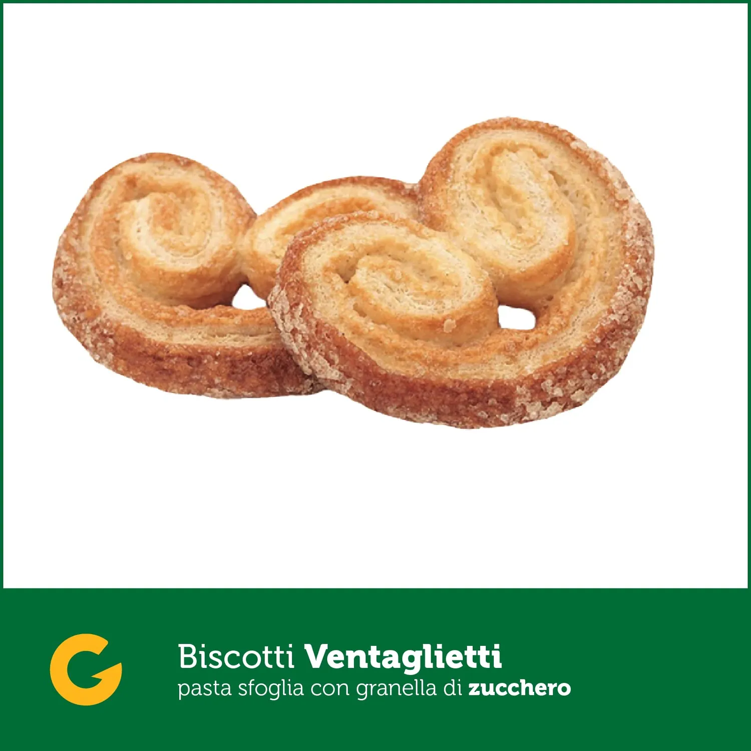 Giusto Senza Glutine ventaglietti sfoglia 6x25g friabili