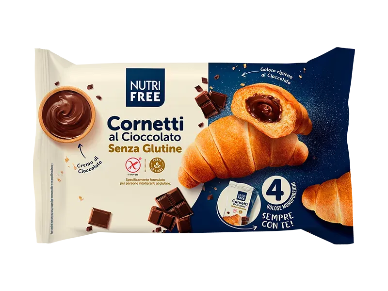 Nutrisi Cornetti Cioccolato cornetti senza glutine 4pz